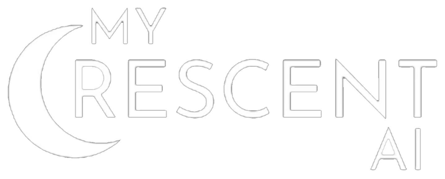 MycrescentAI logo, a software agency we consulted for project scoping and estimations